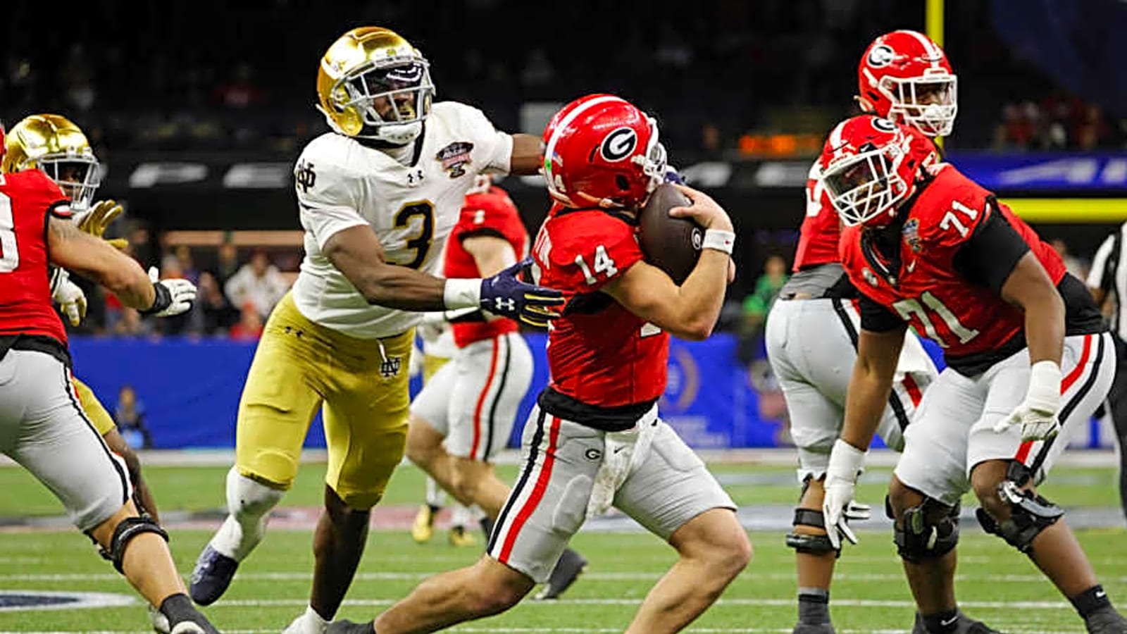 Notre Dame&#39;s First 2027 Quarterback Set to Challenge SEC’s Stranglehold