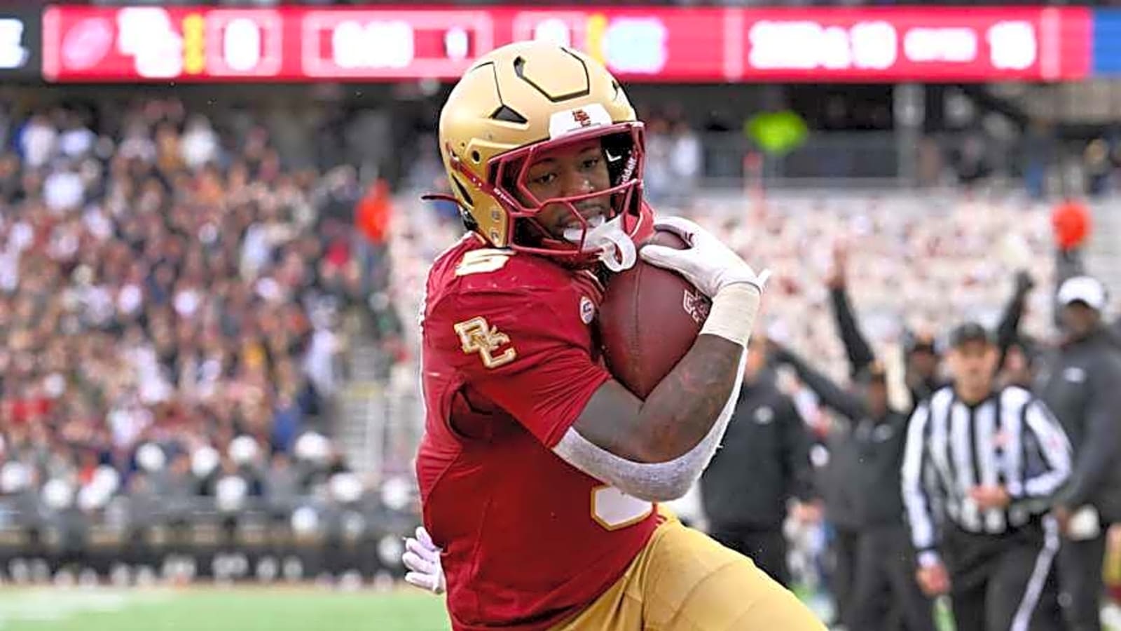 Former Boston College Running Back Kye Robichaux’s Jersey Number Revealed for Lions