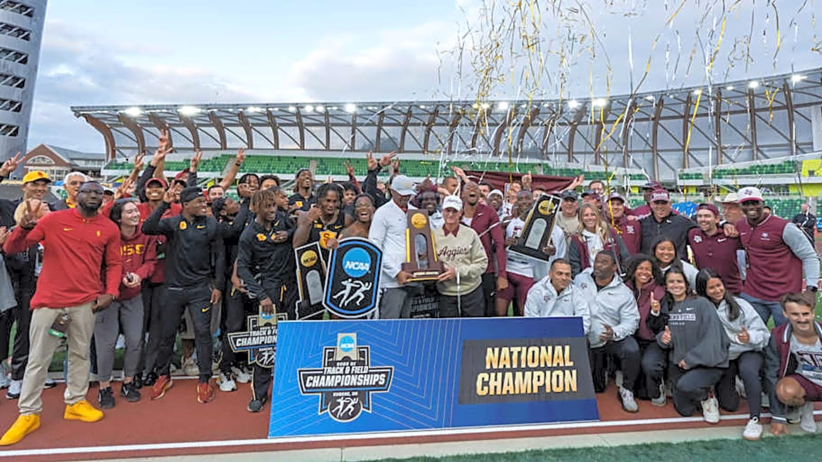 USC Trojans&#39; Men&#39;s Track and Field Wins Share Of National Championship