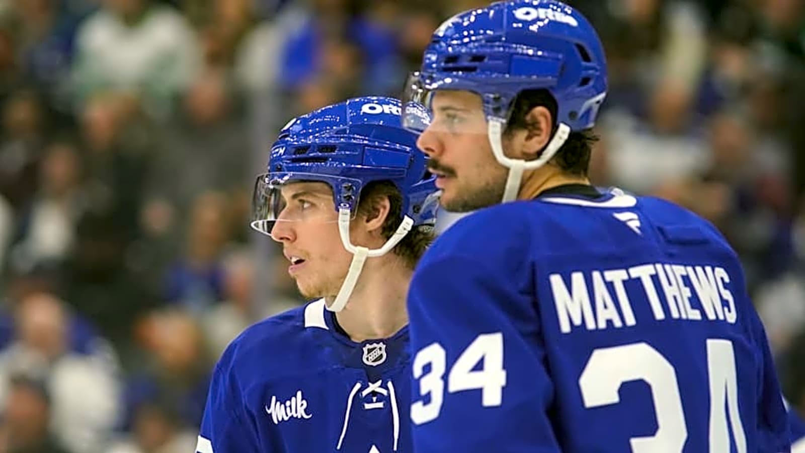 Maple Leafs&#39; Auston Matthews Speaks on Mitch Marner Departure