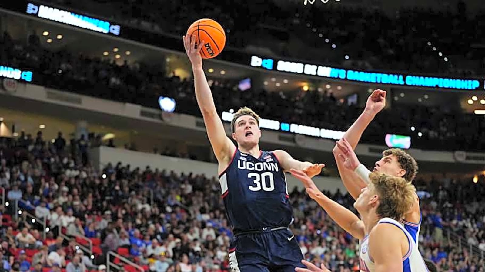 UConn&#39;s Liam McNeeley Projected to Land With Playoff Contender in NBA Draft