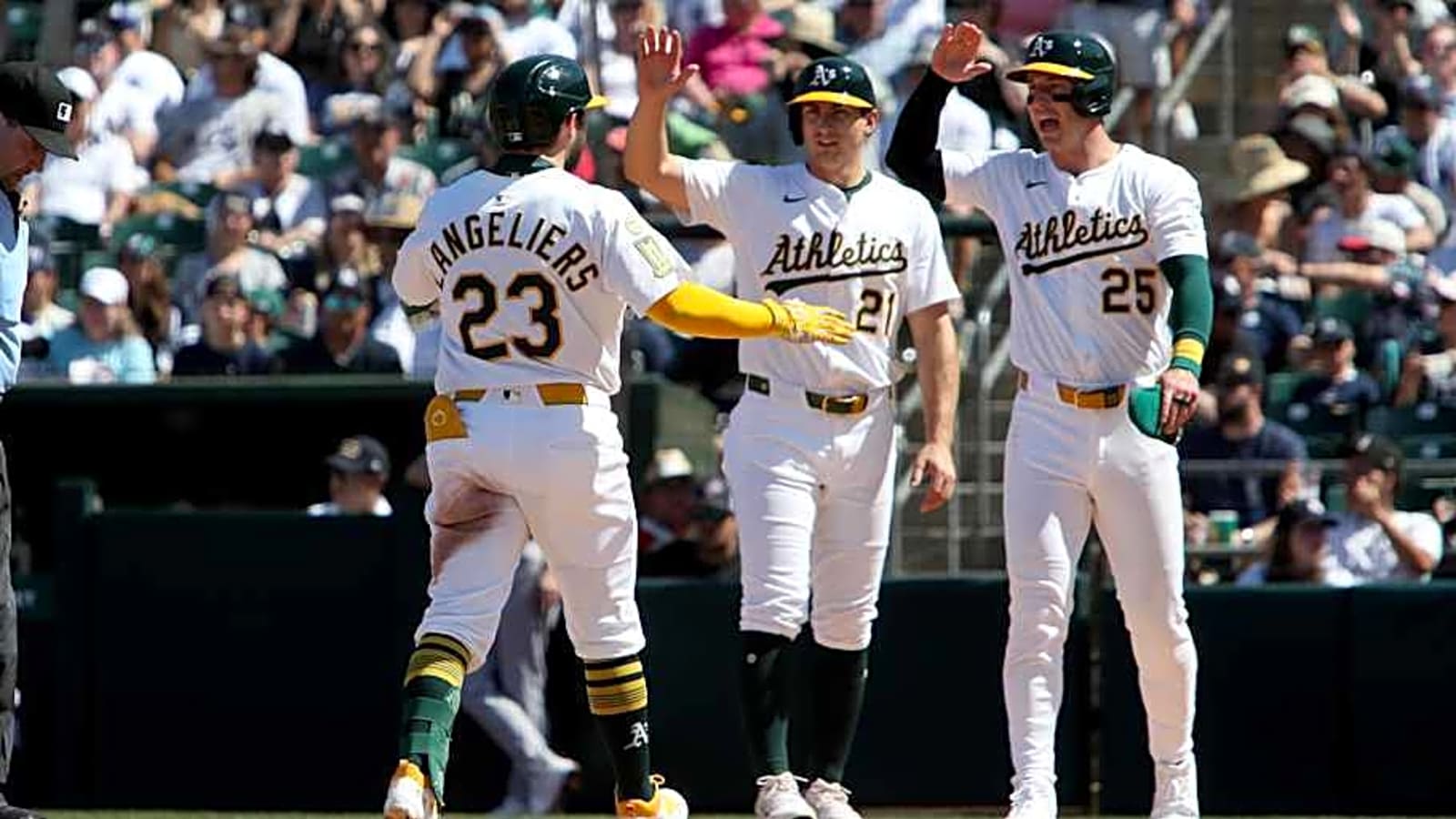 A&#39;s to be Without Big Bat