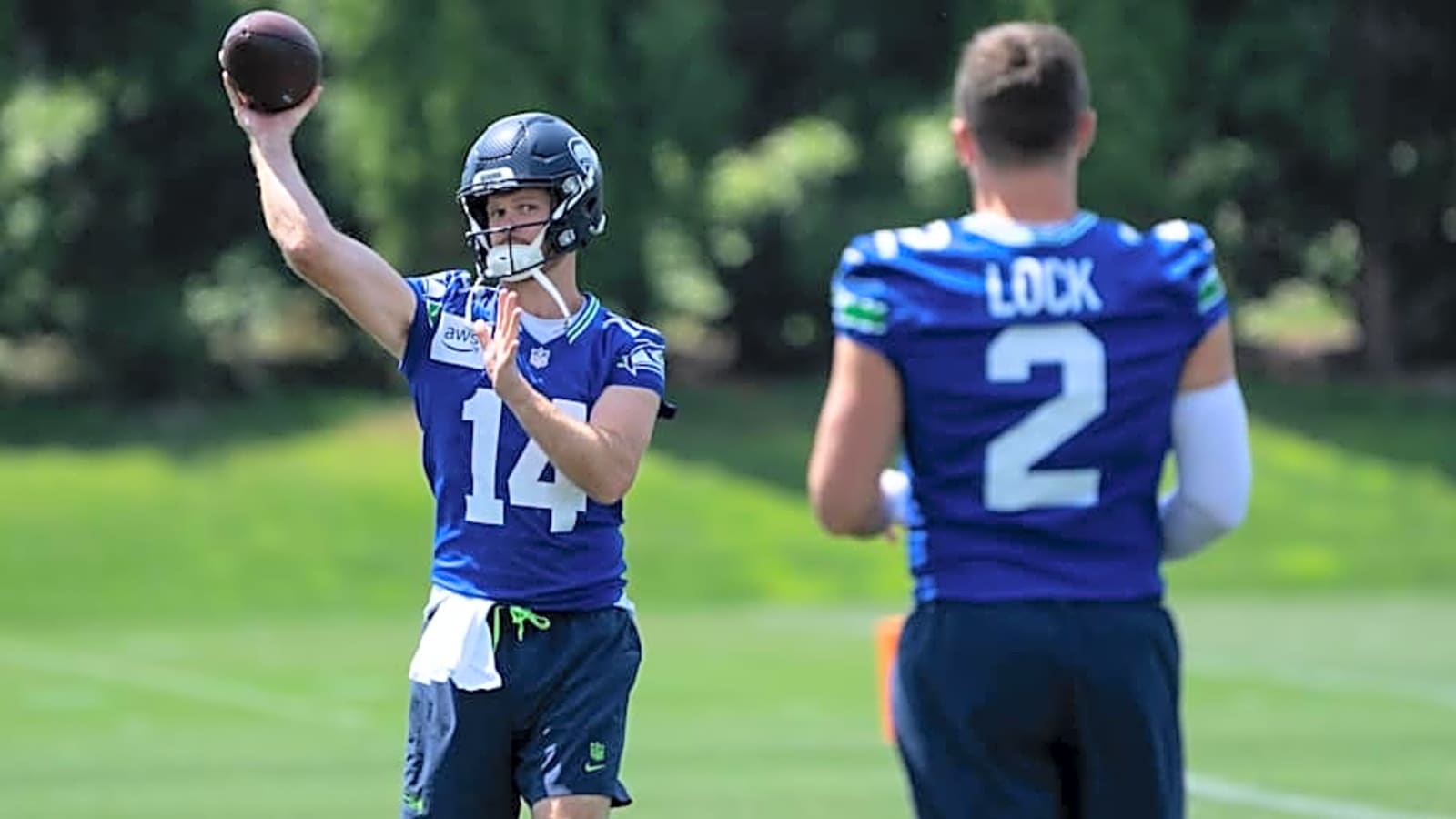 Mike Florio has Seahawks starter Sam Darnold on list of NFL QBs on hot seat in 2025