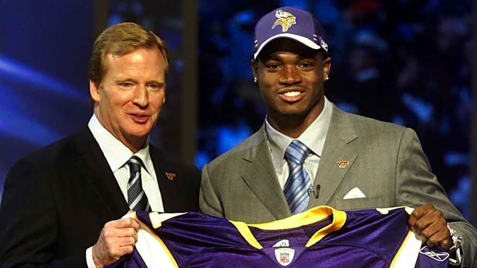 Adrian Peterson admits he wanted to slip in 2007 draft to play for hometown Texans
