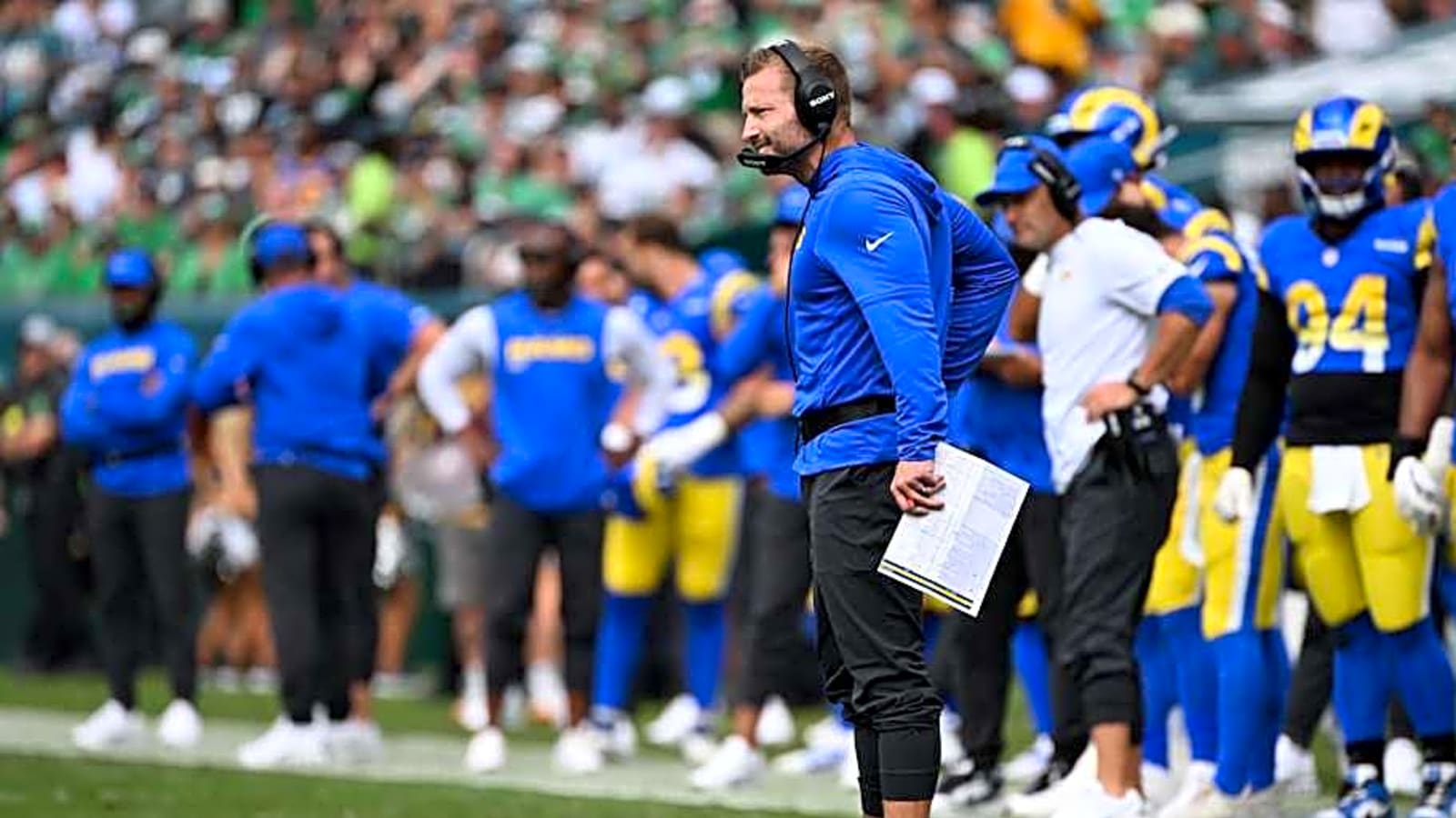 Rams&#39; McVay Reviews Brutal Eagles Loss