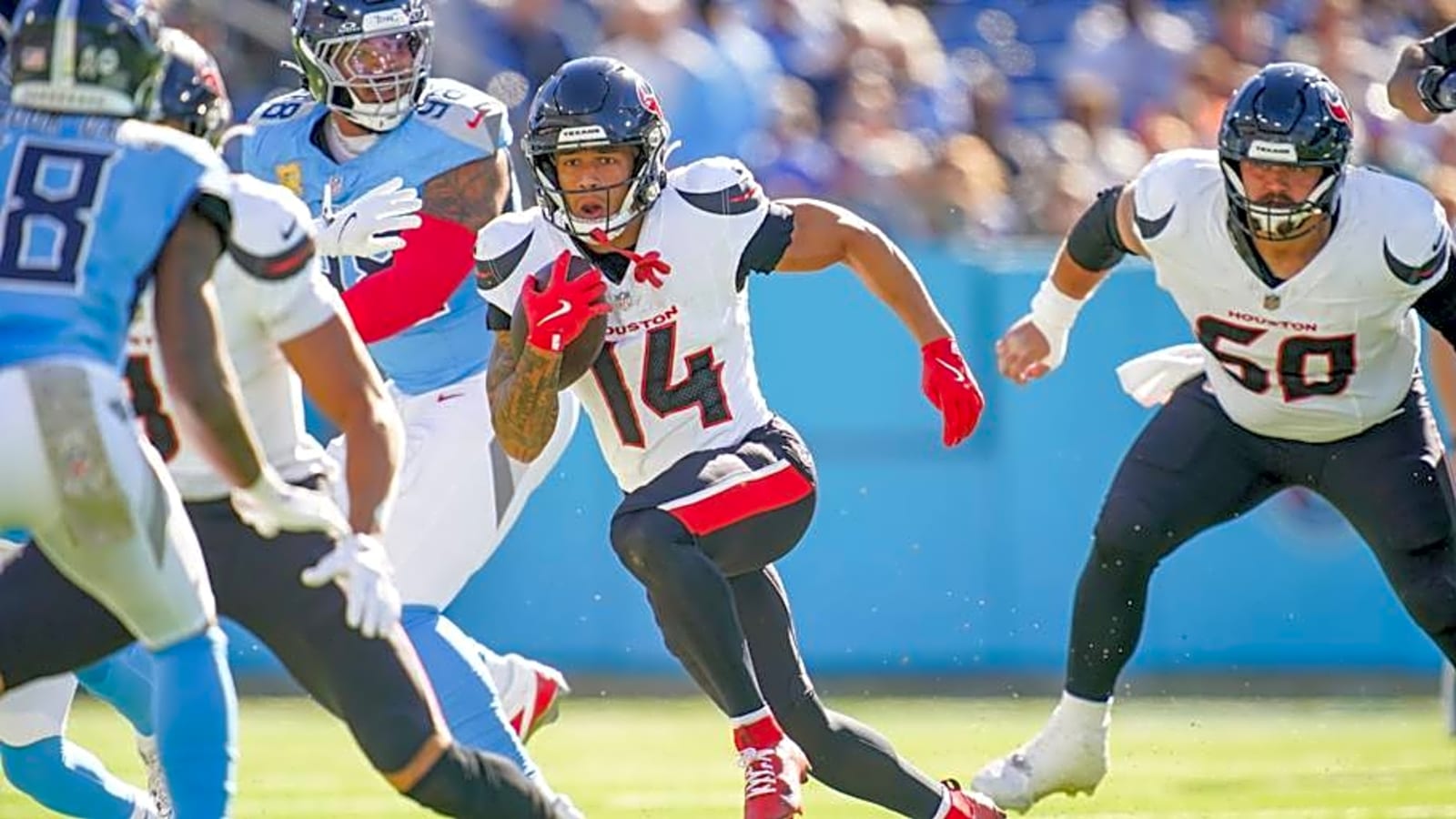 Texans Looking to Get Rookie WR More Involved vs. Bills