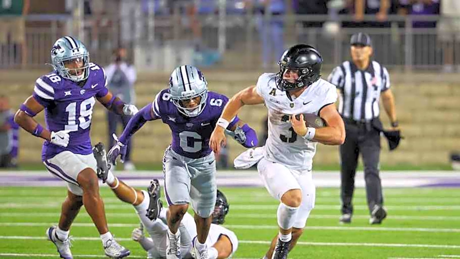 Cale Hellums sets Army rushing record, leads Black Knights to a 24-21 upset over Kansas State