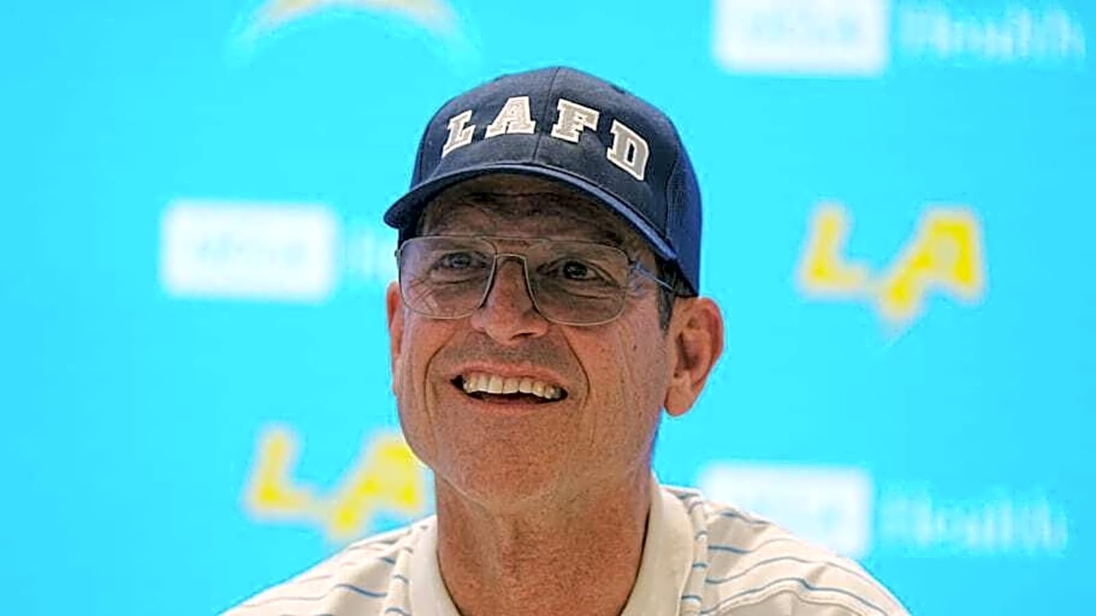 Jim Harbaugh says Chargers just couldn&#39;t accept trade offers, miss on Omarion Hampton