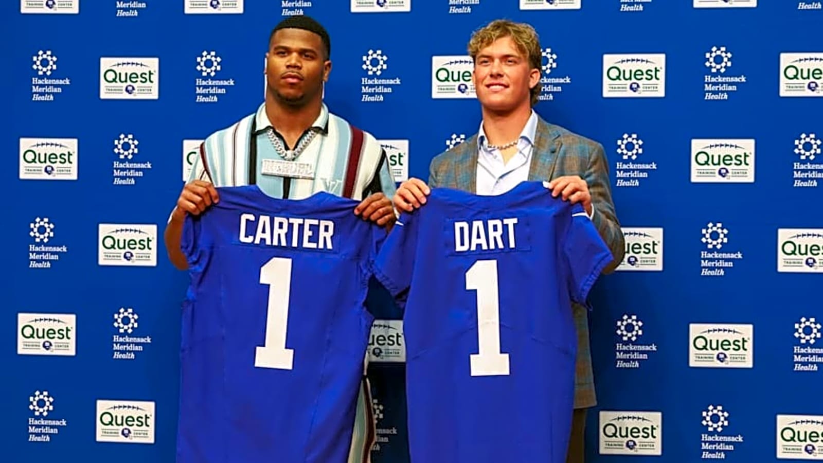 Giants Draft Picks Receive Their Jersey Numbers