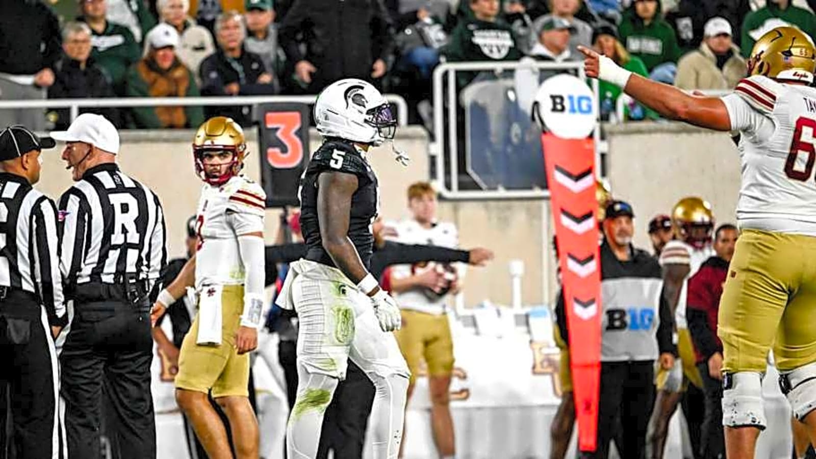 MSU&#39;s Problem With Penalties Against Boston College