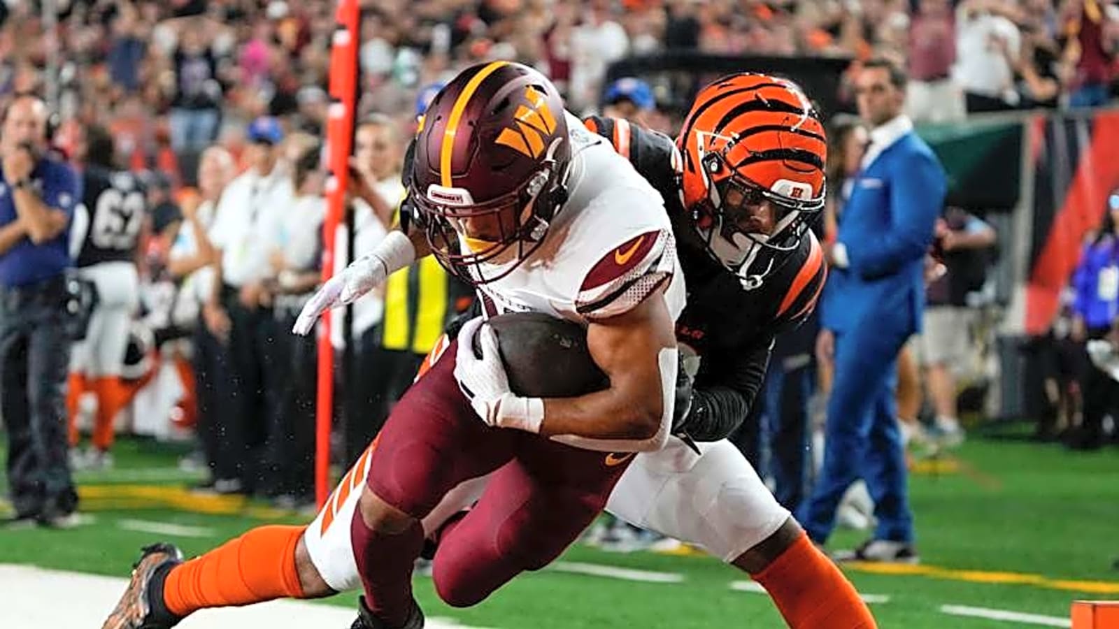 Commanders reveal depth chart vs. Bengals