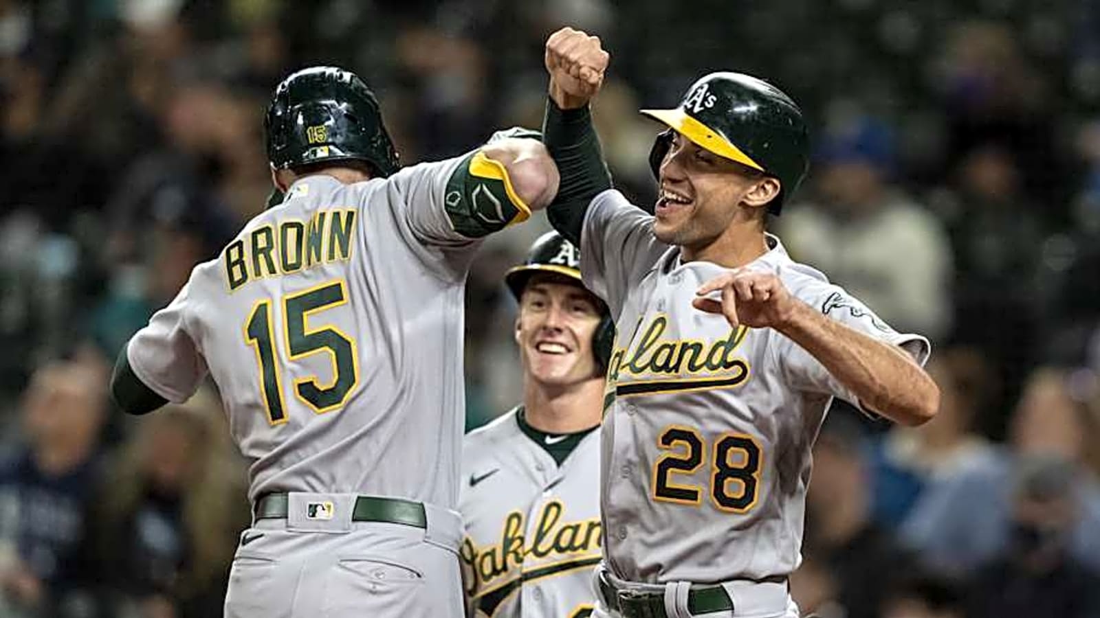 The A's Lineup the Last Time They Led the AL West
