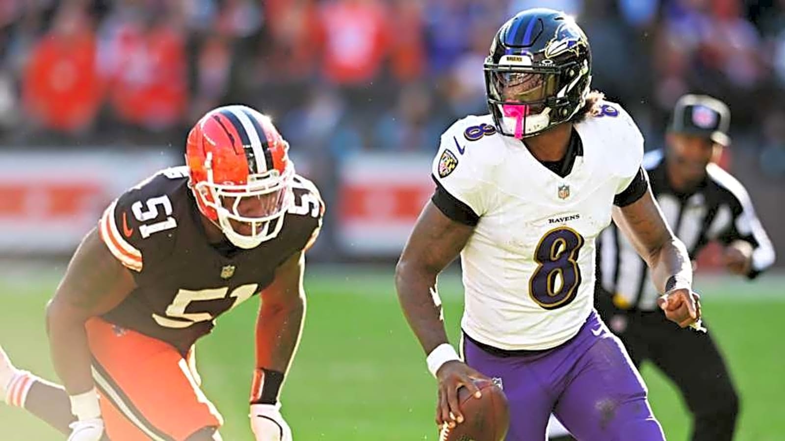 Five Storylines for Ravens' Rematch vs. Browns