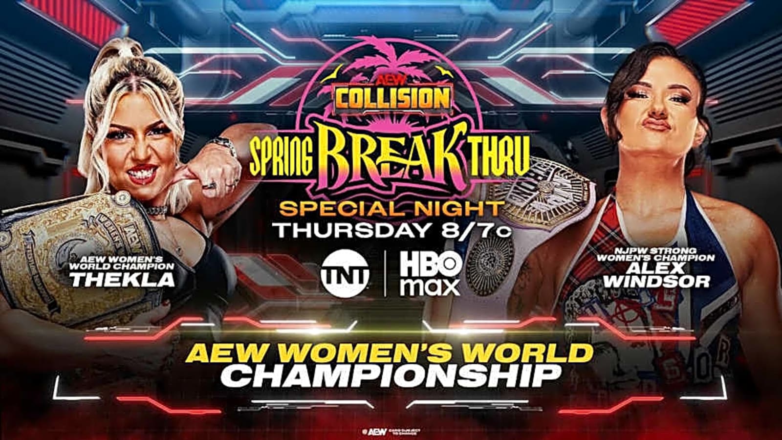 AEW Collision Spoilers (4/16): Spring BreakThru Match Results