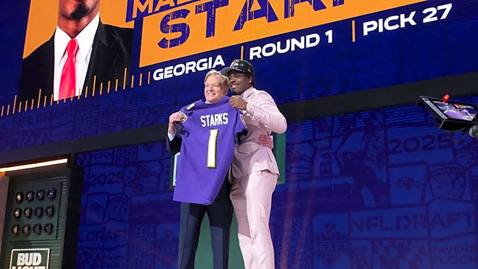 NFL Experts Praise Ravens&#39; Malaki Starks Pick