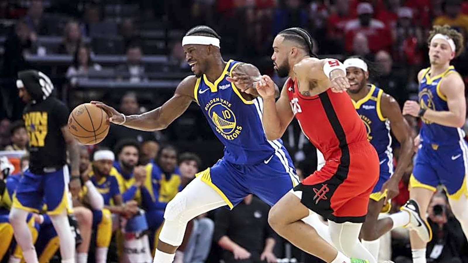 Warriors Star Jimmy Butler Sends Message to Rockets&#39; Dillon Brooks