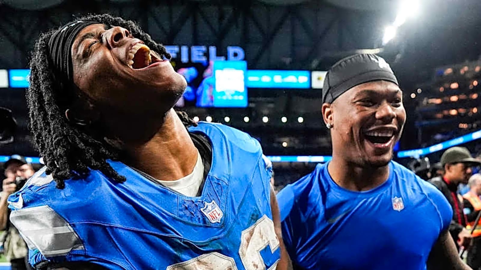 Lions Running Backs Listed as NFL&#39;s Best 2025 Duo
