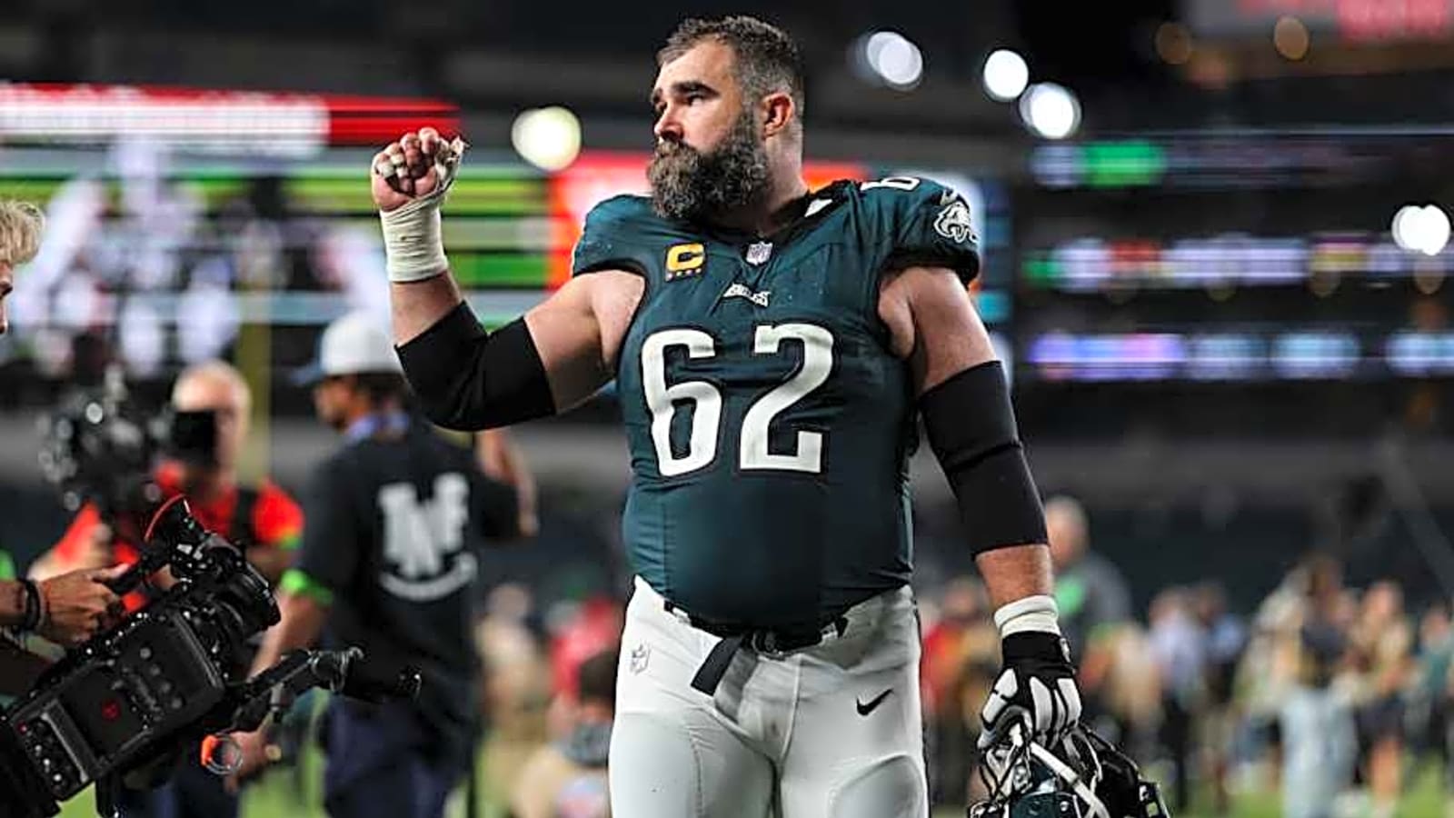 Jason Kelce and Lane Johnson earn historic honor, joining legendary company