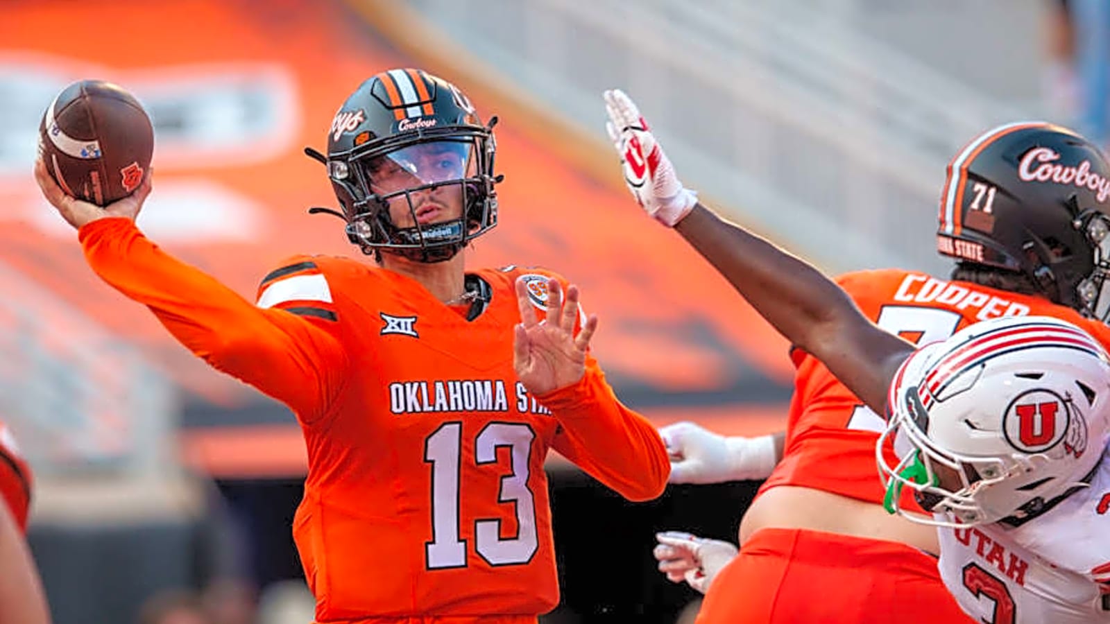 Oklahoma State QB Transfer Commits to Virginia Tech