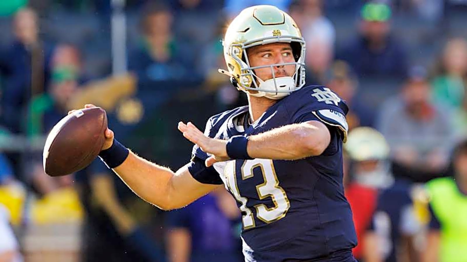 Notre Dame vs. Navy score prediction by expert football model