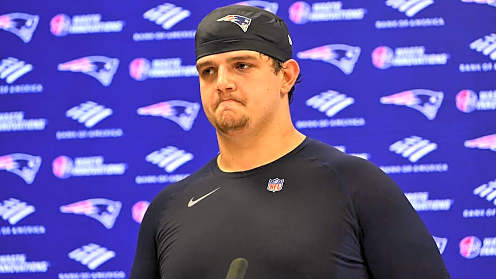 Patriots Veteran Stamps Top Draft Pick with Bold Label