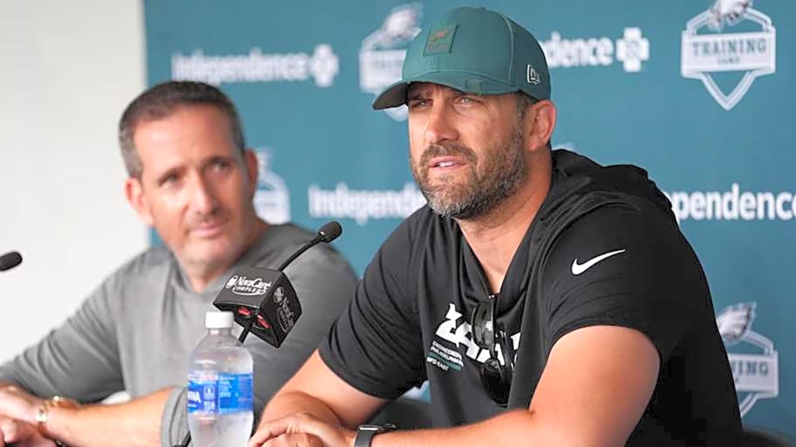 Just two days of Eagles training camp and one position battle is already over