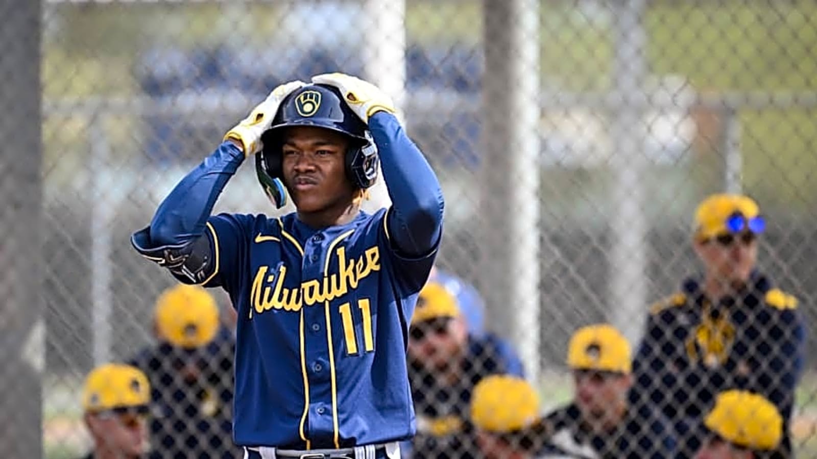 Brewers Already Buzzing Over 2 Superstar Prospects in Spring Camp