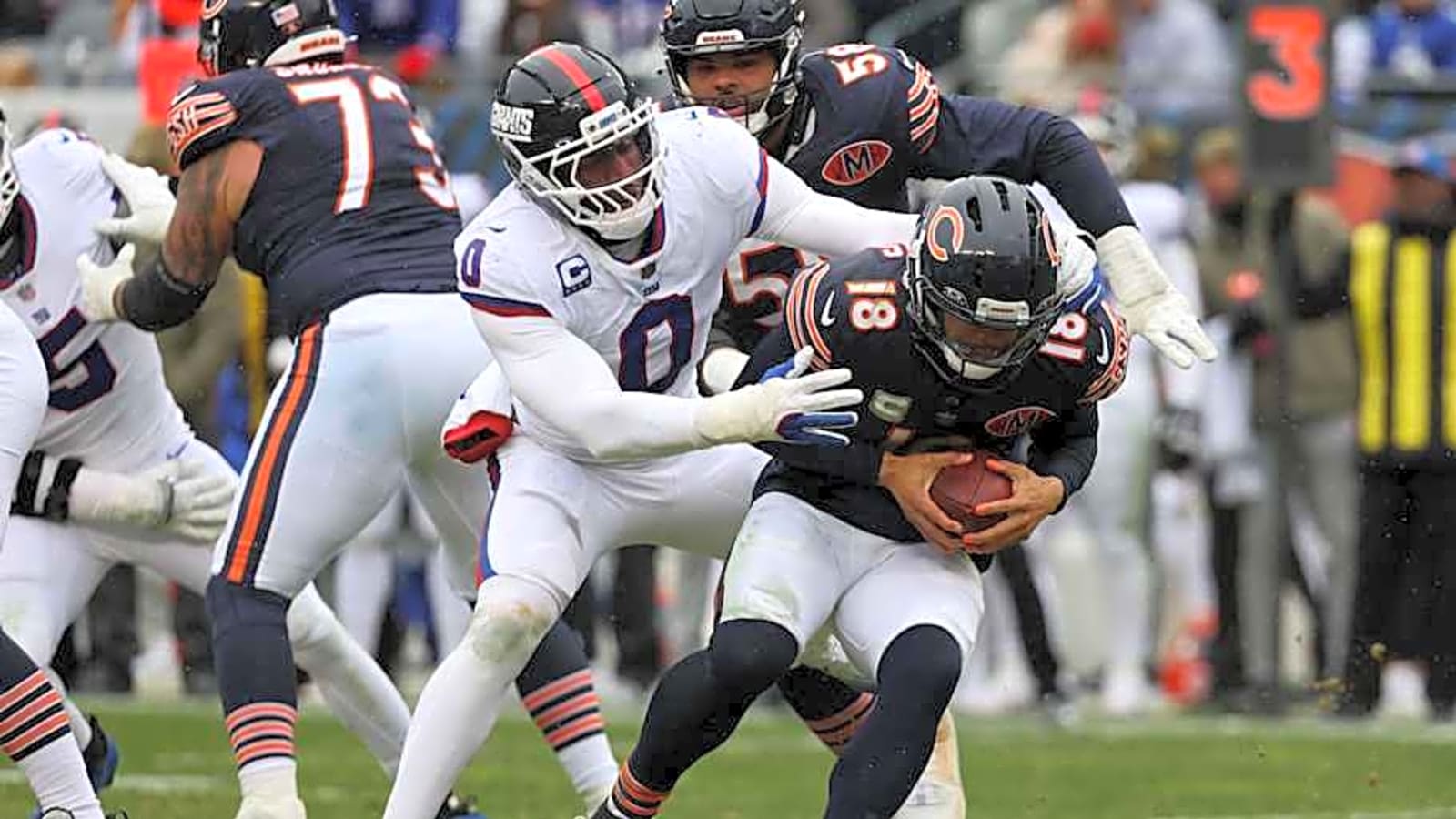 Giants Defense Suffers Another Fourth-quarter Collapse in 24-20 Loss to Bears
