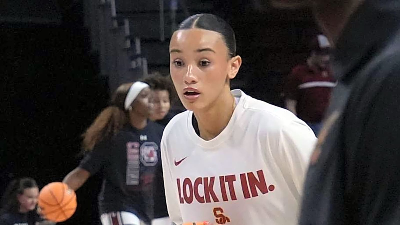 USC Guard Jazzy Davidson Joins Historic Company After Freshman Performance