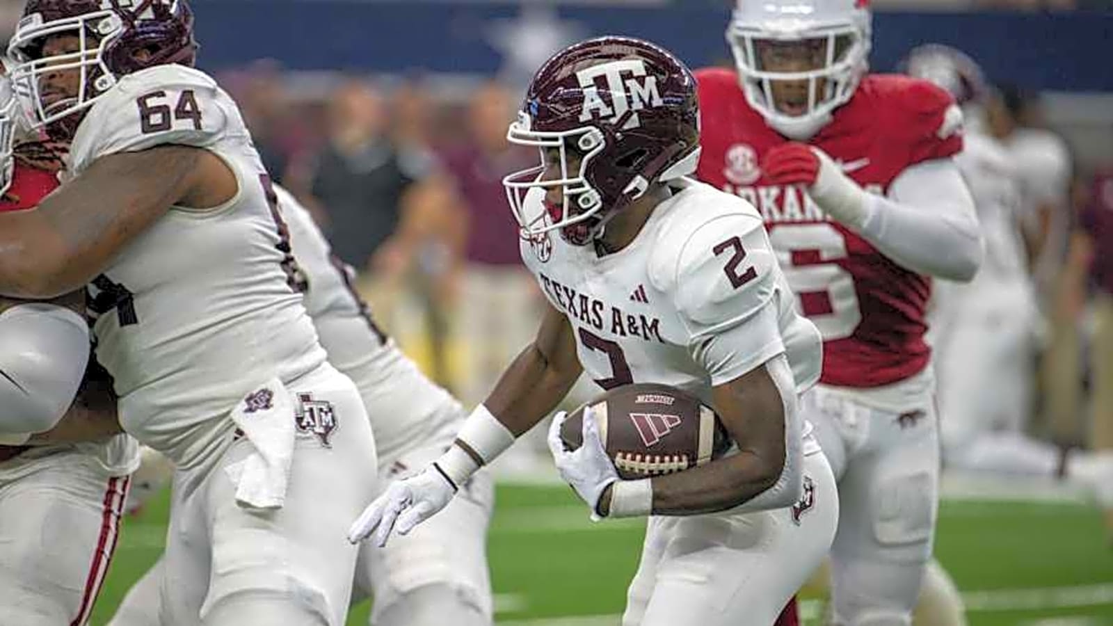 Texas A&M RB Rueben Owens Embracing Crowded Backfield