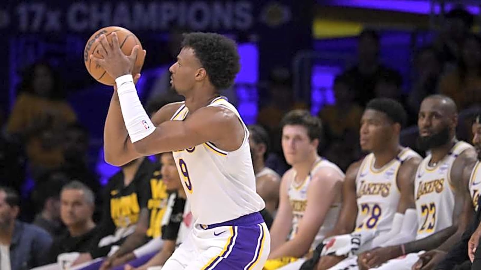 Lakers&#39; Bronny James Confirmed for Summer League