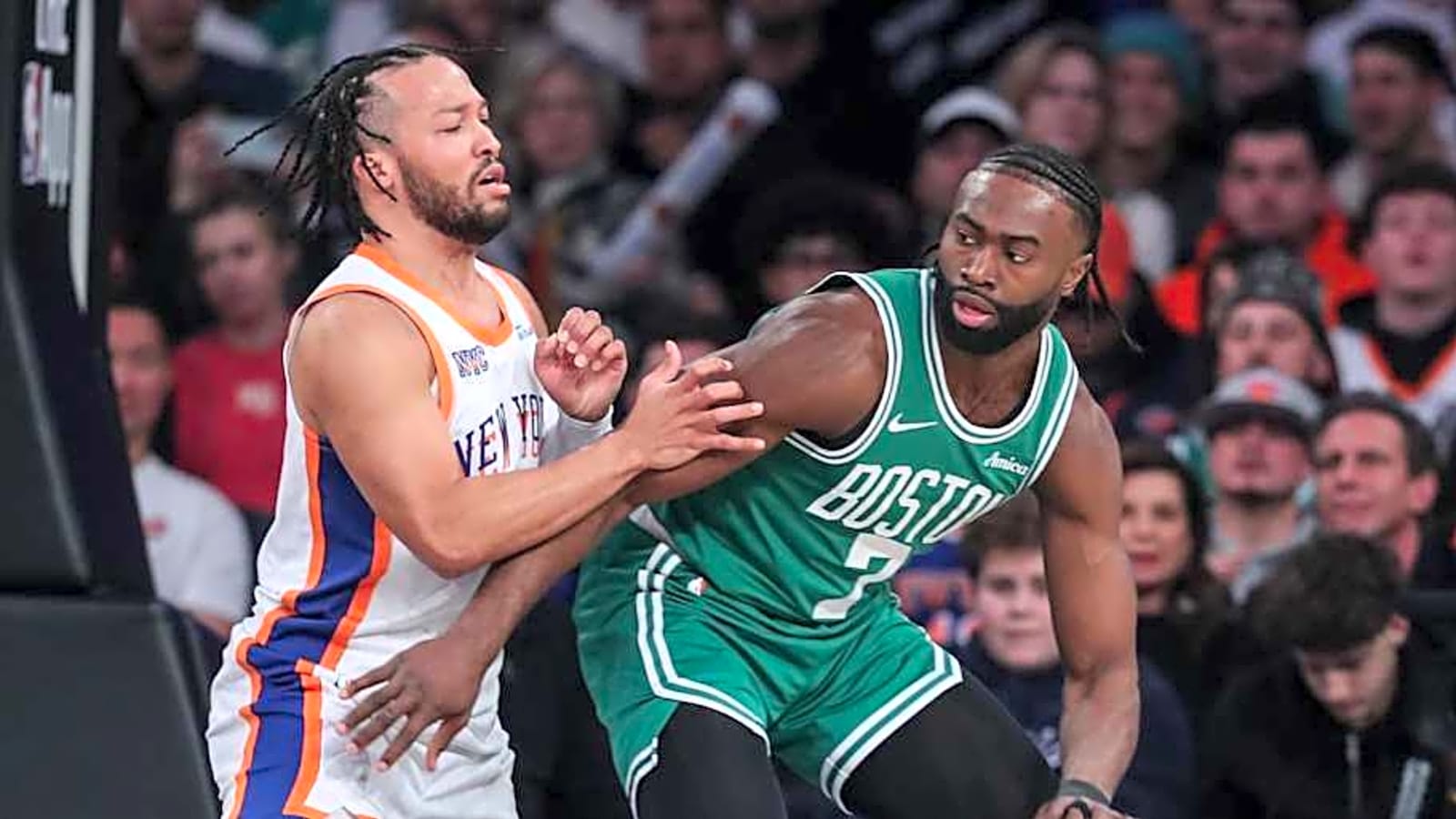 Jaylen Brown Calls Out Knicks' Jalen Brunson After Award