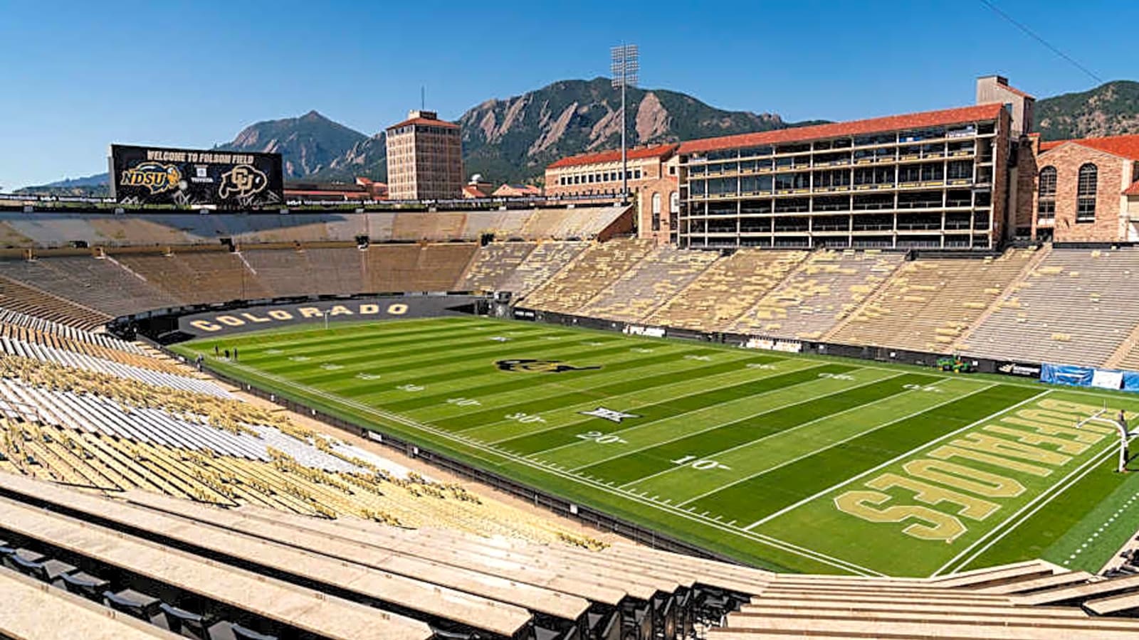 Up Close Look at Folsom Field’s New AstroTurf For Colorado Buffaloes