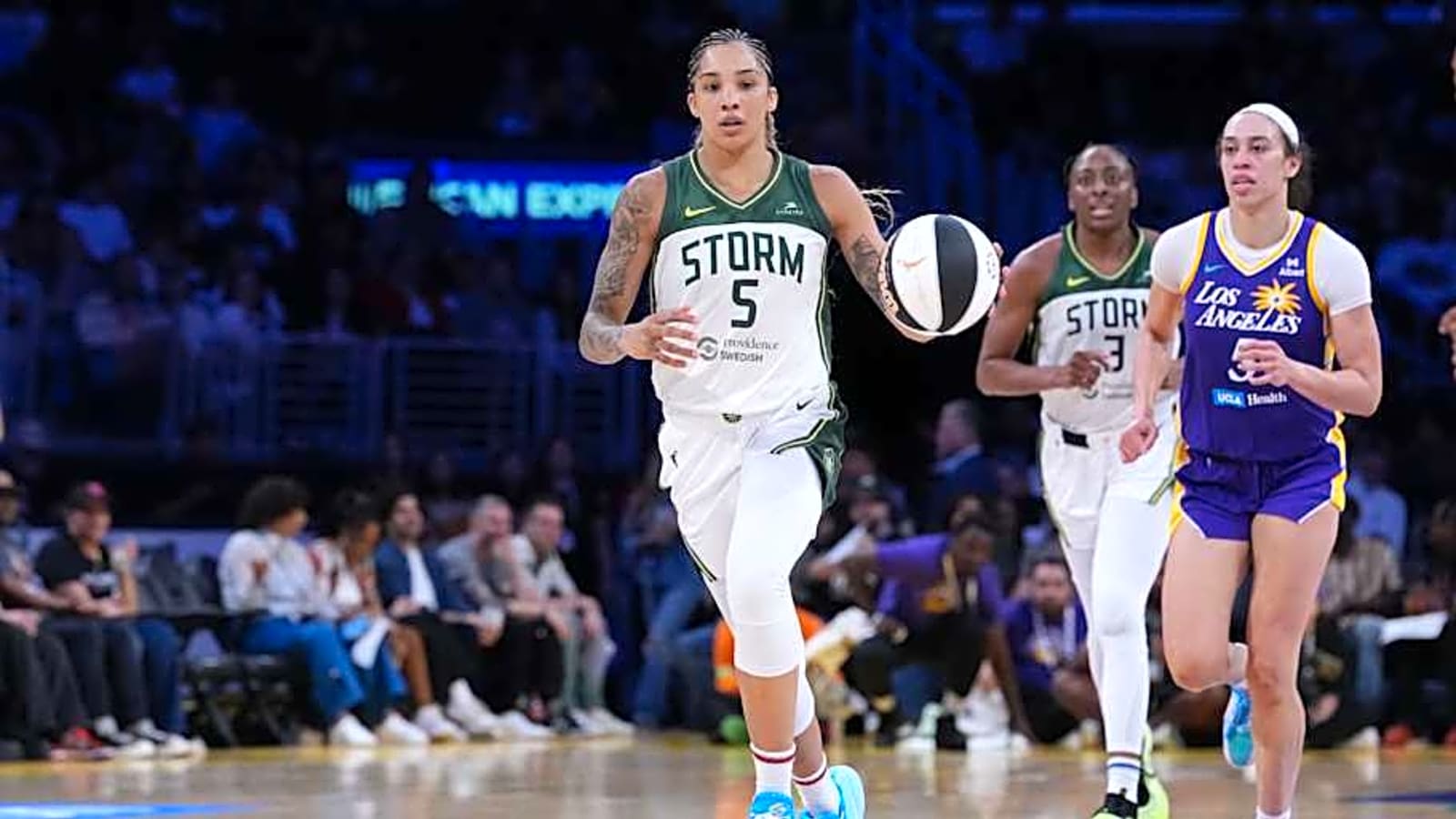 Gabby Williams Steals Show for Storm and States WNBA All-Star Case