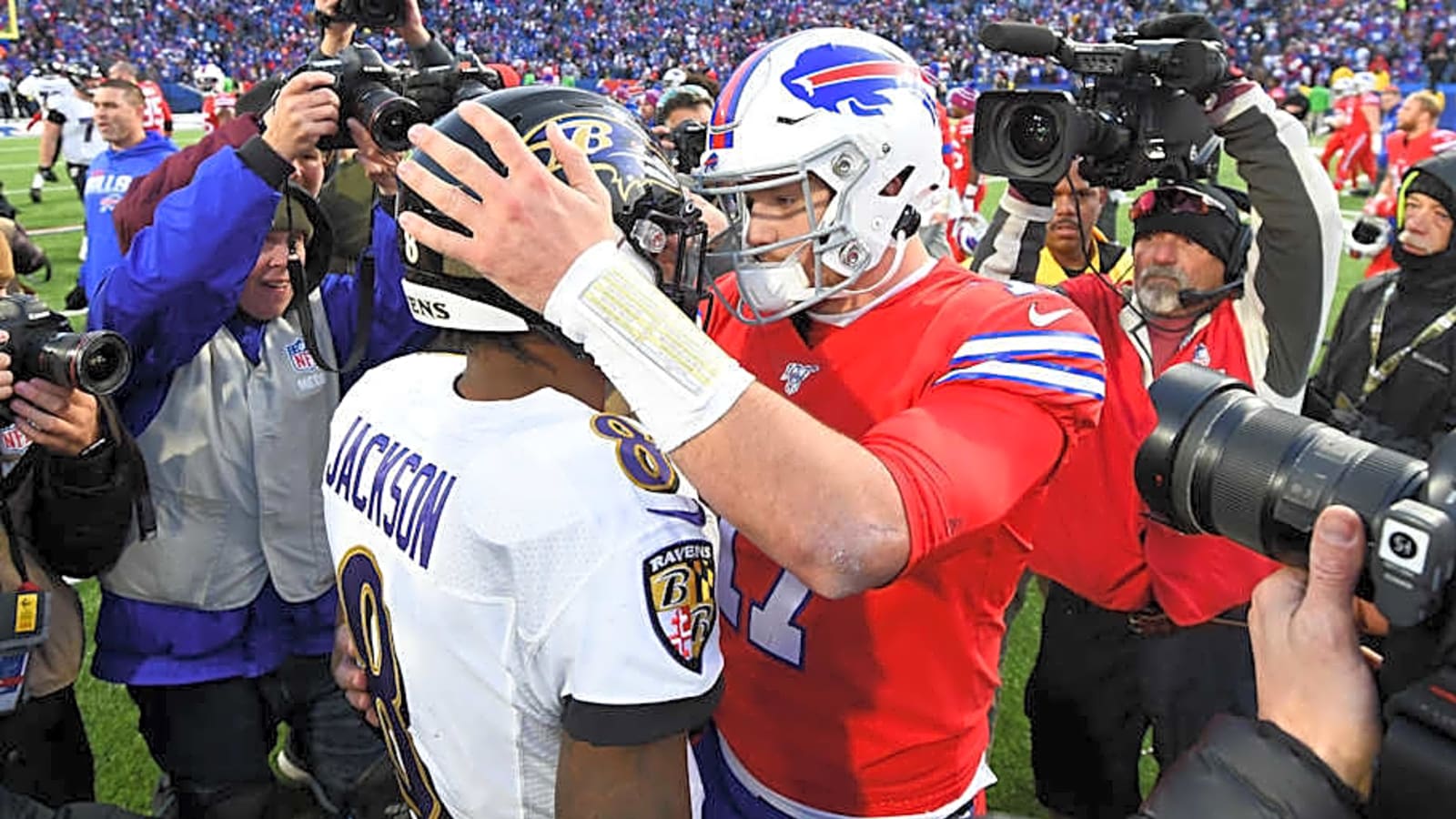 Bills 3rd-round pick claimed Lamar Jackson &#39;got robbed&#39; of MVP Josh Allen won