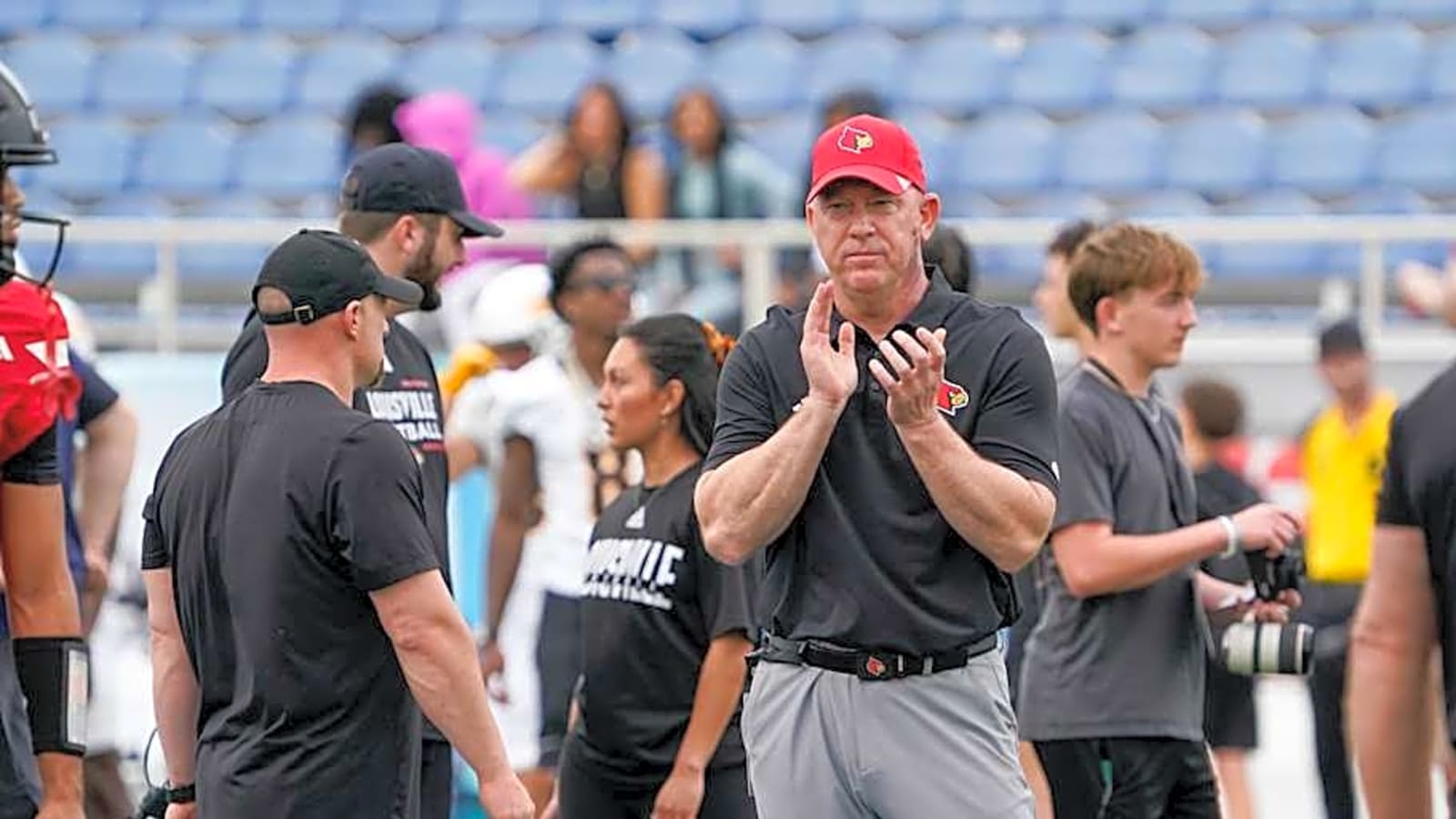 Jeff Brohm weighs in on Michigan rumors