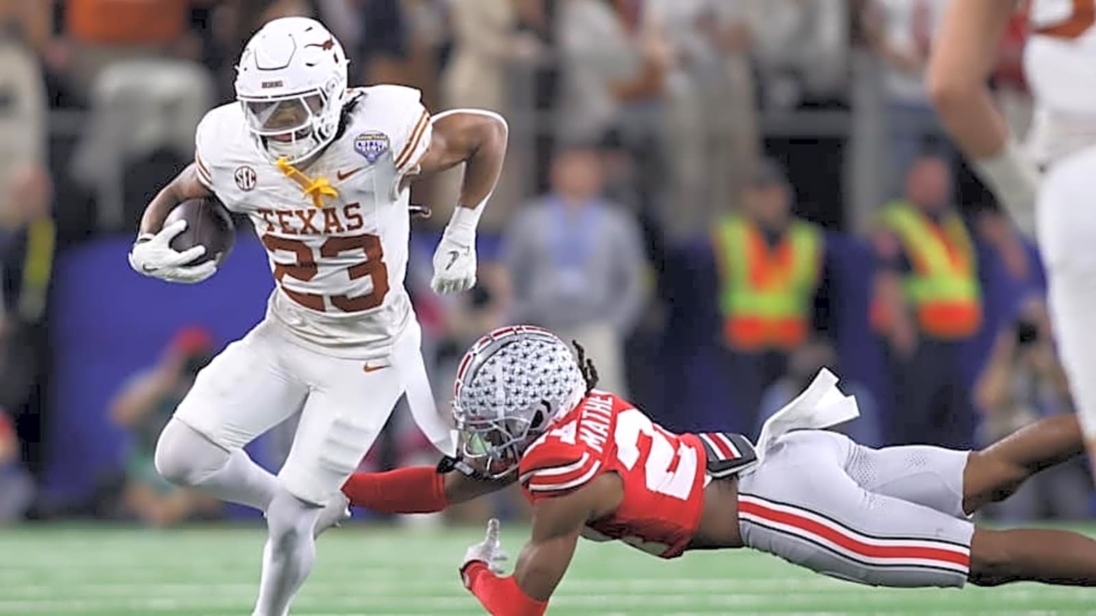 Texas Longhorns RB Jaydon Blue Changes Dallas Cowboys Jersey Number