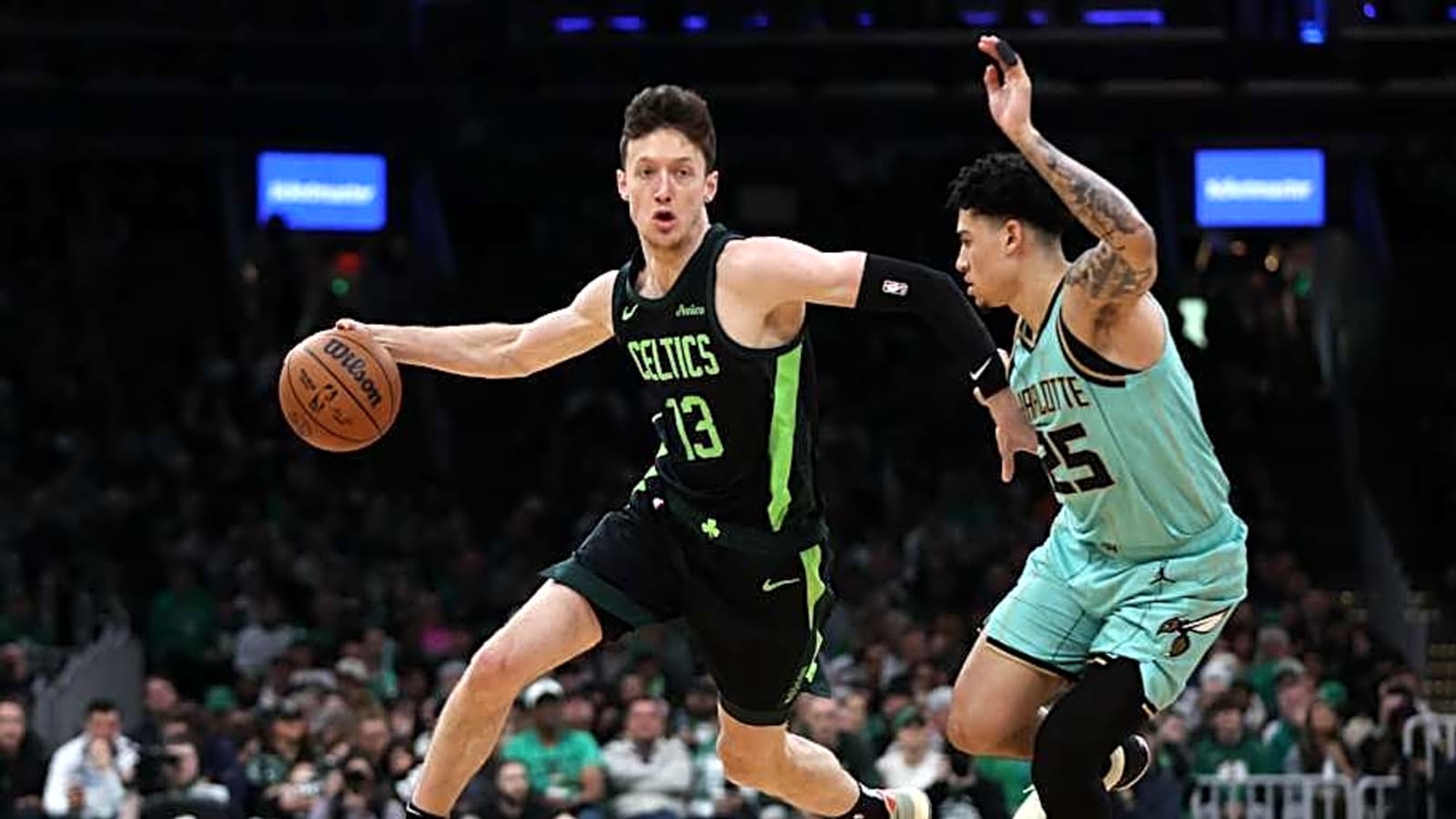 Charlotte Hornets sign former Celtics forward Drew Peterson to a two-way deal