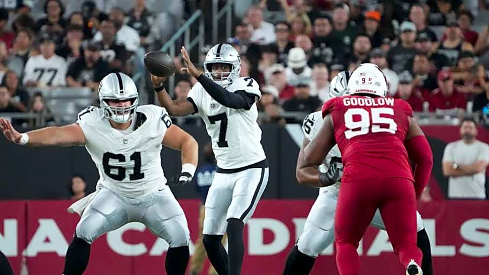 Chemistry Clicking For Raiders Starting Offensive Line