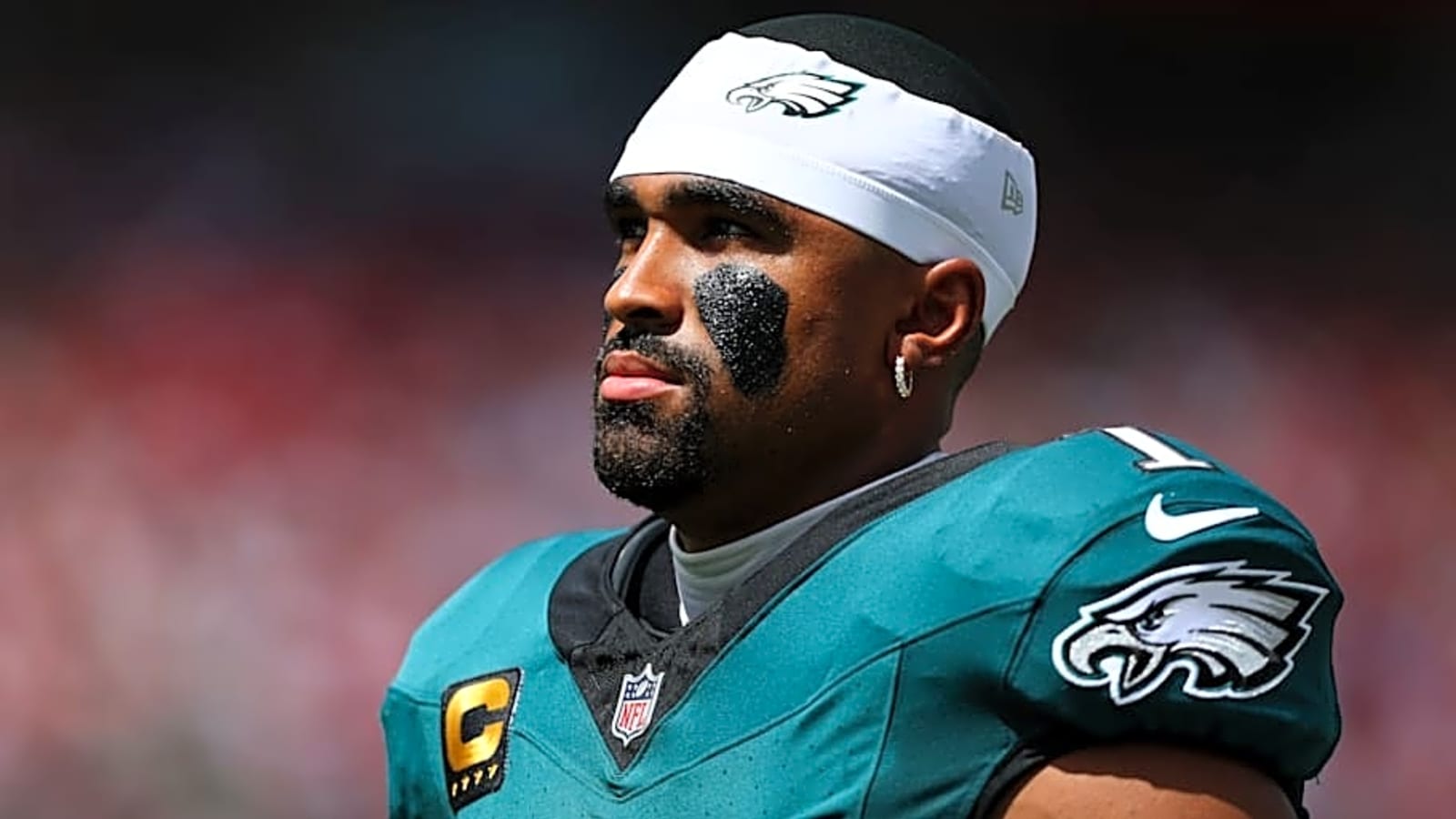 Jalen Hurts&#39; blunt response on Eagles&#39; fake Tush Push trick against Buccaneers