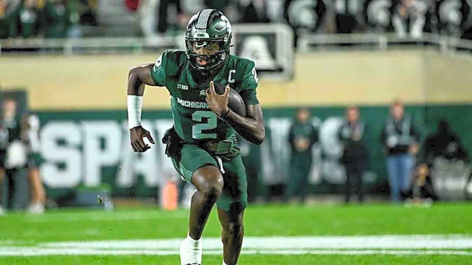 How Aidan Chiles Factors into MSU&#39;s Run Game