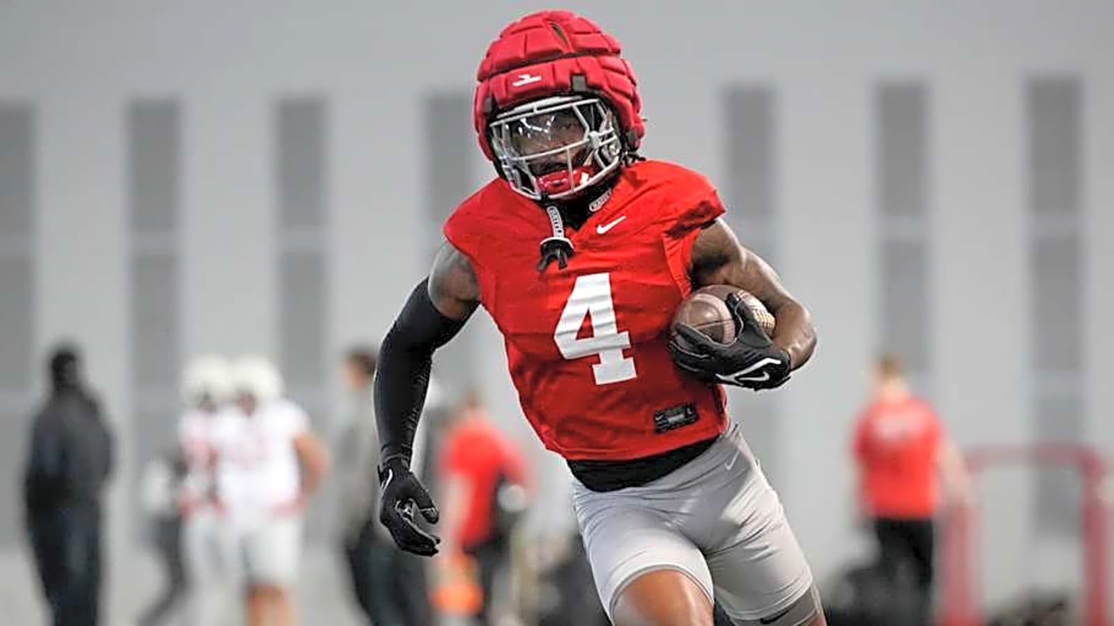 Ohio State Buckeyes&#39; Jeremiah Smith Reacts to Major Announcement