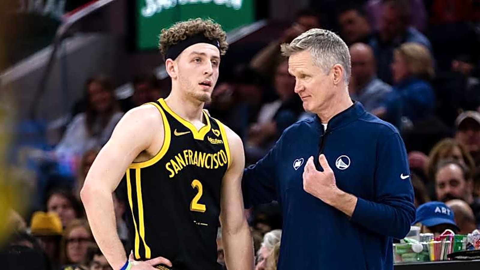 Steve Kerr Explains Potential Reason for Brandin Podziemski's Struggles