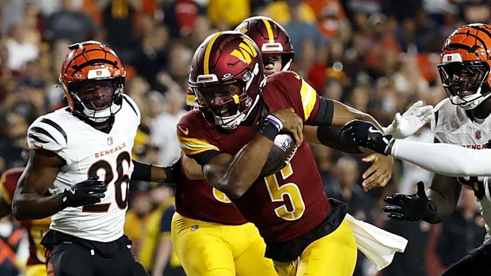 Commanders QB Jayden Daniels explains his risky &#39;no slide&#39; TD