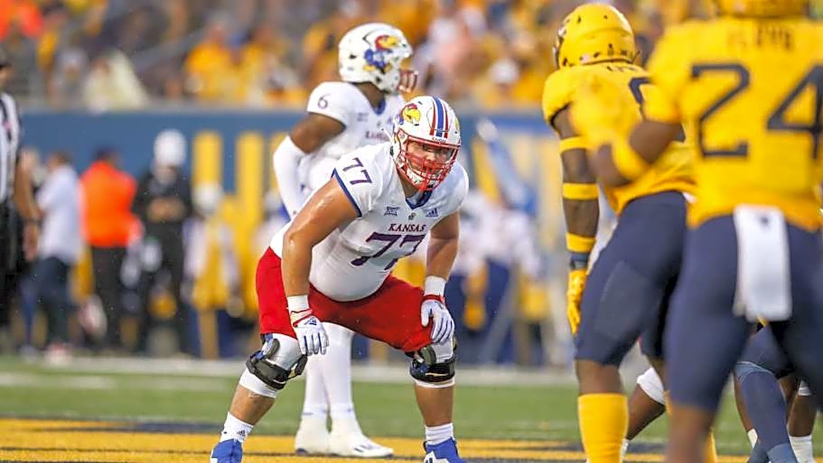 2025 NFL draft: Seahawks pick plus-sized Kansas swing tackle at No. 192 overall