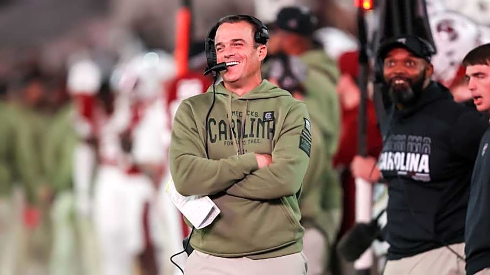 South Carolina&#39;s Shane Beamer Claims Dylan Stewart is the Nation&#39;s Best Edge Rusher