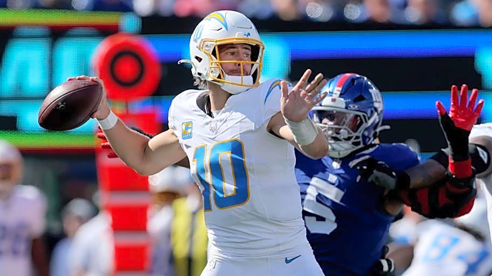 Chargers&#39; Week 5 game vs. Commanders gets a surprise broadcast change