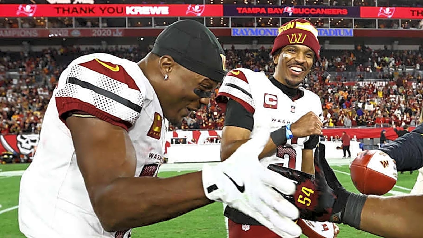 Where Commanders&#39; offensive trios ranks against NFL opponents
