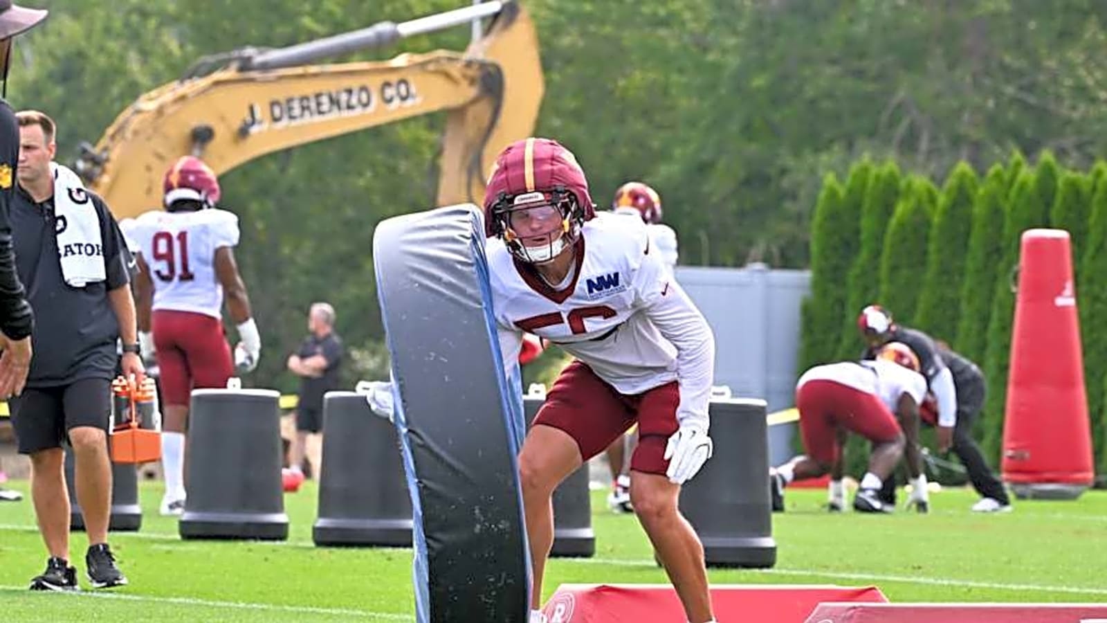 Commanders rookie LB making eagerly anticipated debut vs. Patriots