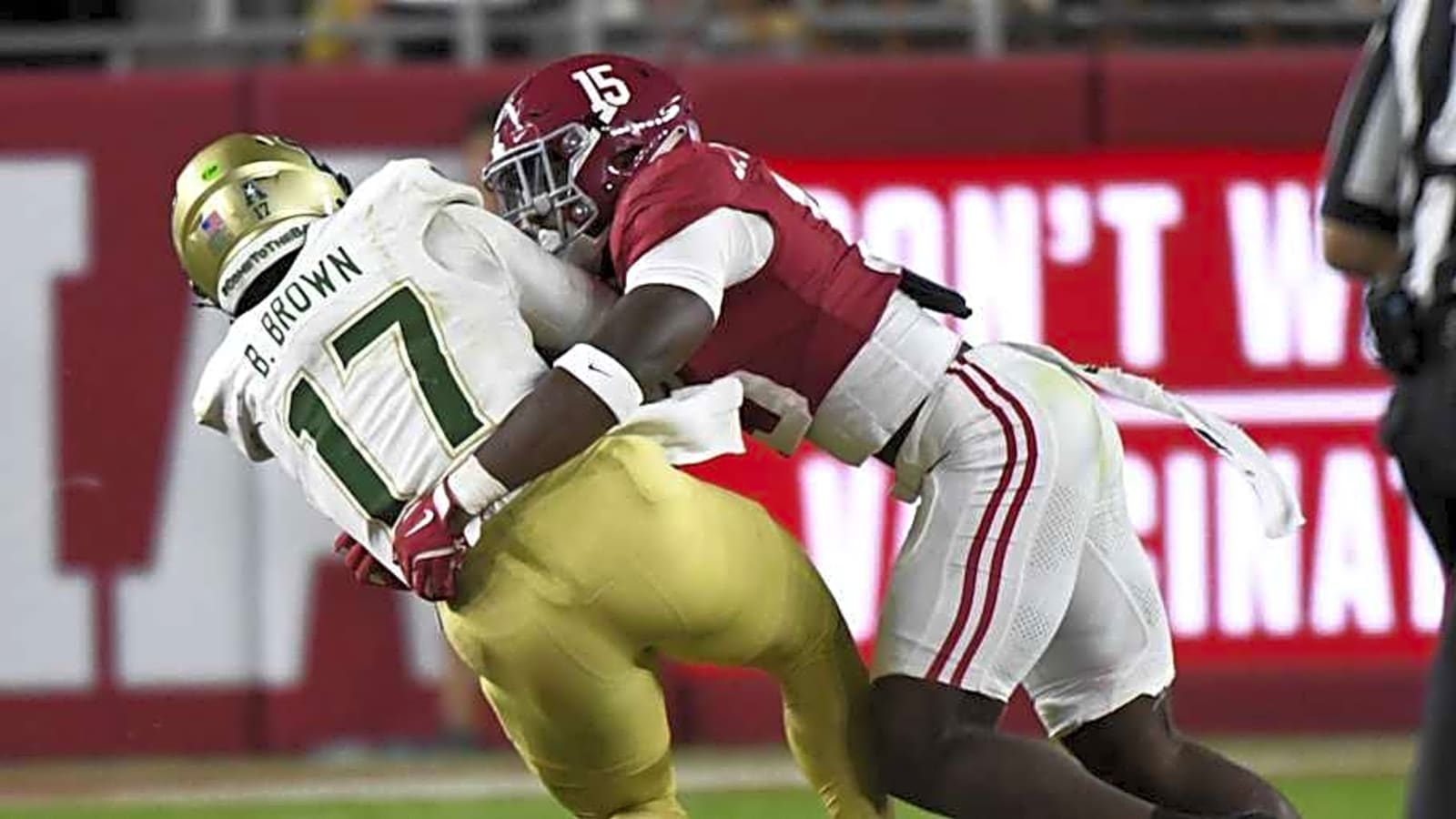 Which Alabama Player Has Produced the Hardest Hit This Offseason?